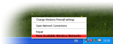 View Available Wireless Networks